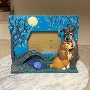 Collectible Disney LADY AND THE TRAMP 3D Picture Frame